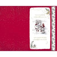 Lovely Fiancee Handmade Me to You Bear Christmas Card Extra Image 1 Preview